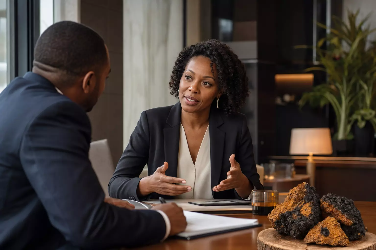 chaga female executive