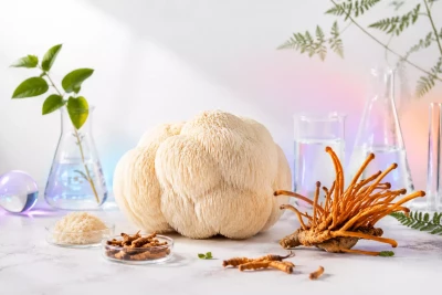 lion mane and cordyceps